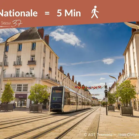 Lägenhet 1# Central'tours Terracotta- Hypercentre